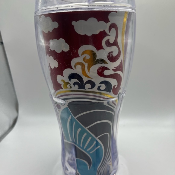 ROYAL CARIBBEAN CRUISE COCA COLA INSULATED TUMBLERS. 7.5” tall - Picture 7 of 9